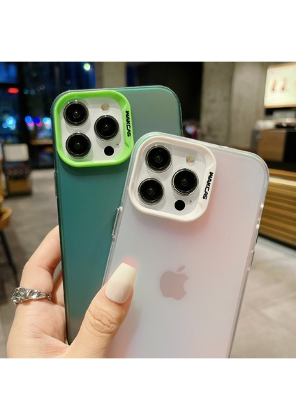 iPhone 14 Pro Maks Gradyan Renkli Telefon Kabuğu Için Şok Geçirmez Kılıf (Yurt Dışından) fiyatları