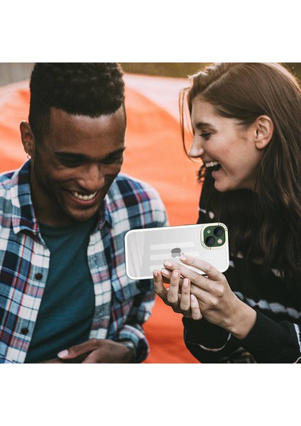 iPhone 14 Plus Şok Geçirmez Kasa Pc+Tpu Hibrid Telefon Kılıfı Cam Lens Kapağı-Bv Green (Yurt Dışından) modelleri