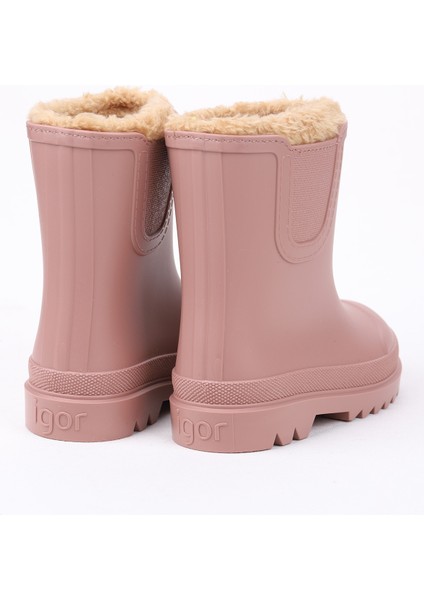Tokio Borreguito Kız Bebek Su Geçirmez Yağmur Kar Çizmesi W10290 Gül Kurusu - Pembe fırsatları