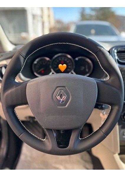 Renault Clio Symbol 2016 Araca Özel Direksiyon Kılıfı