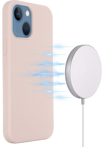 iPhone 14 Için Magsafe Şarj Telefon Kılıfı ile Uyumlu 6,7 Inç Uyumlu Yumuşak Şok Geçirmez Giyim Giyim Dayanıklı Silikon Kapak Pembe (Yurt Dışından) fiyatları