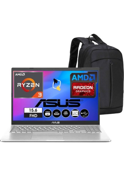 D515DA-EJ1426 Ryzen 3 3250U 16GB 512GB SSD 15.6" Full Hd Windows 11 Pro Taşınabilir Bilgisayar Çanta Hediye