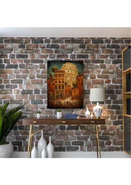 Eski Roma Şehri Kanvas Tablo AR030420