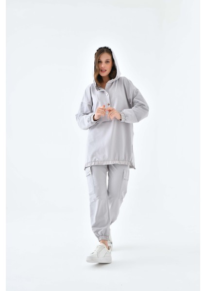 Kadın 2 İplik Takım Gri 30612 fiyatları