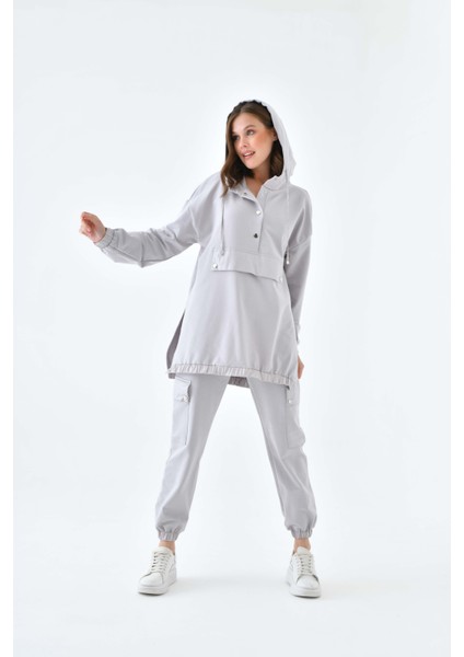 Kadın 2 İplik Takım Gri 30612 modelleri