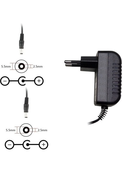 Tıbbi Cihazlar Için 12V-19V 450MA-600MA (0.45A-0.6A) Adaptör