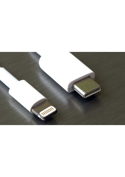 MT-D3L-T 1mt USB Type-C To Lightning Şarj ve Data Kablosu