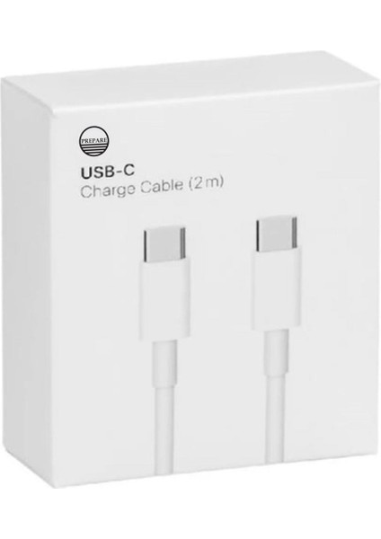 Iphone Uyumlu Şarj Kablosu Type-C/type-C 15 ve 15 Pro Max Hızlı Şarj Uyumlu Kablo
