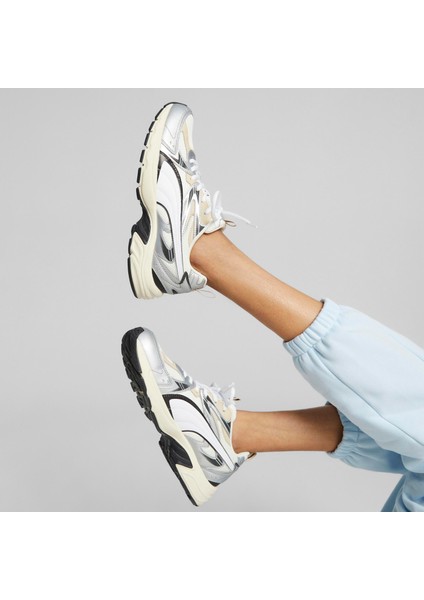 Warm White-Puma White-Puma Silver Puma Milenio Tech Kırık Beyaz Günlük Spor Ayakkabı fiyatları