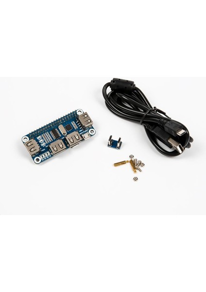 4 Portlu USB HUB HAT (Raspberry Pi için)