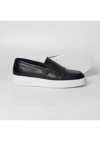 Maro Model Gerçek Deri Erkek Lacivert Loafer - Erkek Günlük Ayakkabı fiyatları