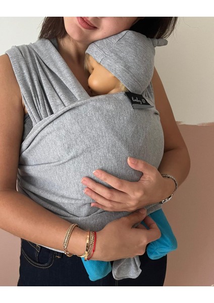 Baby D Birinci Sınıf Pamuk Esnek Wrap Sling