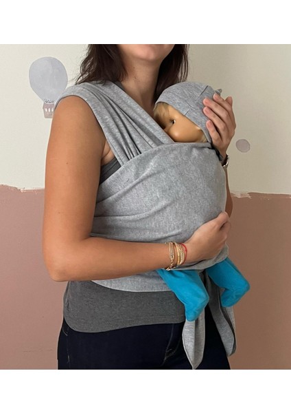 Baby D Birinci Sınıf Pamuk Esnek Wrap Sling