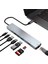 Pc Bilgisayar Için 4K HDMI Bağlantı Noktalı USB C Hub 8'i 1 Arada Tip C Adaptörü (Yurt Dışından) 3
