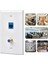 Cat6 Keystone Bağlantı Noktalı 4 Paket Ethernet Koaksiyel Duvar Plakası Çıkışı (Yurt Dışından) 4