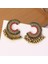 Rechicgu Etnik Bali Jhumka Jhumki Lotus Meksika Çingene Dangle Geleneksel Kulak Çıtçıt Küpe (Yurt Dışından) 4