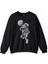 Astronot Nba Basketball Uzay Cosmos Baskılı Sweatshirt 1