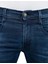 Erkek Dark Indigo Anbass Slim Fit Hyperflex Denim Pantolon 5