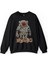 Fly Me To The Moon Astronot Gezegen Baskılı Sweatshirt 1