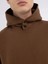 Erkek Kahverengi Kapüşonlu Sweatshirt 5