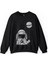 Astronot Uzay Cosmos Dünya Gezegen Galaksi Baskılı Sweatshirt 1