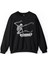 Skateboarding Skeleton Skull Kuru Kafa Baskılı Sweatshirt 1