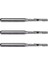3x 2mm x 15MM Karbür Tek Flüt Spiral Uçlu Freze Cnc Router Bit (Yurt Dışından) 3