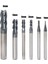Adet 4 Flüt Freze Seti Çelikler Için Kare Cnc Karbür Freze Kesici Spiral Freze Uçları Dia (1 2 3 4 6 8mm) (Yurt Dışından) 4