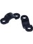 Quanbu 70 Adet Vidalı Kemerli Kablo Kelepçe Klipsi Kravat 21X7MM 3mm Tel Için (Yurt Dışından) 3