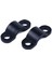 Quanbu 70 Adet Vidalı Kemerli Kablo Kelepçe Klipsi Kravat 21X7MM 3mm Tel Için (Yurt Dışından) 4