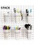 Takım Halkalı Pegboard Kovaları Stil Pegboard Kancaları Pegboard Bardak Pegboard Bardak Tutucu Aksesuarları Şeffaf (Yurt Dışından) 5