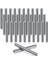 32 Adet 5 mm x 40 mm Raf Destekleri Mandal Raflar Dübel Pimleri Paslanmaz Çelik Raf Pimleri Metal Kitaplık Mandal Desteği (Yurt Dışından) 1