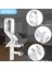 Arkada Oluklu Valance Için 1-7 / 8 Inç Şeffaf Plastik Valance Klipsleri (24 Adet) (Yurt Dışından) 5