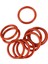 Flyeer 28 mm x 3 mm Silikon O Ring Yağ Sızdırmazlık Pulları Kırmızı 10 Adet (Yurt Dışından) 4