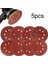 Adet 40-240 Grit 125MM Yuvarlak Parlatma Zımpara Kağıdı 8 Delik Zımpara Diski Sayfaları (Yurt Dışından) 4