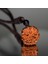Hobborn Klasik Nepal Rudraksha Kadın Kolye Doğal Boncuklu El Yapımı Erkekler Buda Meditasyon Kolye Kolye Charm Takı (Yurt Dışından) 3