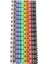 Klipsli Dize Kablo Işaretleyici Kutulu Plastik Numara Numarası Tel Etiket Tüp Seti Renk Kablo Işaretleyici (150 Adet Kcm-1.5mm) (Yurt Dışından) 5