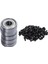 100 Adet 3mm x 10MM Konu Altıgen Kafa Akıllı Vidalar Siyah 15 Adet 608ZZ Çift Korumalı Rulmanlar Gümüş (Yurt Dışından) 2