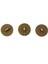 20 Adet Çinko Alaşımı At Kafası Oyma Yuvarlak Bronz Ton 15MM (5/8 Inç) Dia. (Yurt Dışından) 5