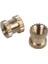 M3X5MMX5MM Iç Dişli Pirinç Tırtıllı Insert Gömülü Somunlar 20 Adet (Yurt Dışından) 5