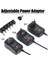 30W Evrensel Adaptör AC/3V/4.5V/6V/7.5V/9V/12V Ayarlanabilir (Yurt Dışından) 5