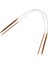 11 Boy 2.0mm-5.0mm 40 cm Bambu Yuvarlak Iğneler (Yurt Dışından) 2