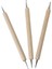 Kabartma Desen Dıy Kil Şekillendirme Modelleme Için 3 Adet Top Styluses Aletler Seti (Yurt Dışından) 1