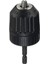 0.8-10MM 3/8-24UNF Anahtarsız Matkap Ucu Chuck Klip Hex Shank Çubuk Adaptörü El Aleti (Yurt Dışından) 3