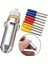 Quanbu 1 Adet Tungsten Çelik Oyma Çizim Kesici Bıçak Tutucu 9 Adet 30/45/60 Derece Vinil Kesici Bıçaklar 23X2MM (Yurt Dışından) 1