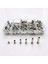 Ncanruı 80 Takım Chicago Vidaları 5 Boyutları 6 10 12 15 18MM Bağlama Vidaları Çıtçıt Perçinler, Deri, Ciltleme, Albüm, Dıy El Sanatları (Yurt Dışından) 4