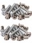 Mobilya 6X35MM Çapraz Havşa Vida Cıvata Somunları 20 Takım (Yurt Dışından) 2