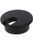 10 Adet 35MM Siyah Kablo Grommet Kablo Çıkış Masası Masa Teli ve 100 Adet 3mm x 10MM Altıgen Başlı Kendinden Vuran Vidalar Siyah (Yurt Dışından) 3