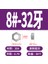 304 Paslanmaz Çelik Amerikan Altıgen Vida Somunu 4#6#8#10#12# Amerikan Standardı Unc Inç Vidalı Kapak Daquan (Yurt Dışından) 5