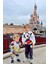 Unisex Çocuk Mickey Mouse Baskılı 3 İplik Şardonsuz Sweat ve Eşofman Alt Üst Takım Dar Kalıp 4